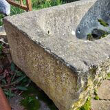 blue reconstituted stone tray