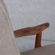 Guillerme et Chambron Mid-Century Oak Grand Repos Armchair