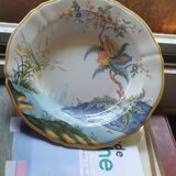 6 Gien France Caribbean Magellan pattern soup plates