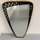 Antique asymmetrical mirror, Italian design by Dorian Tacchini, 1960s