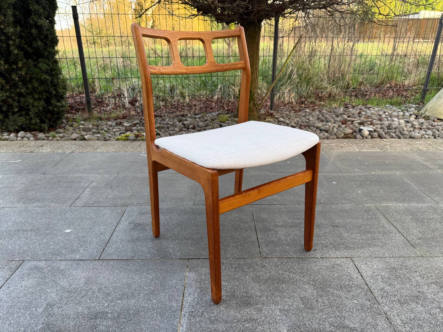 Set of 6 Scandinavian chairs D scan 1960