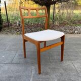 Set of 6 Scandinavian chairs D scan 1960