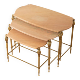 1970s Hollywood Regency Nesting Tables