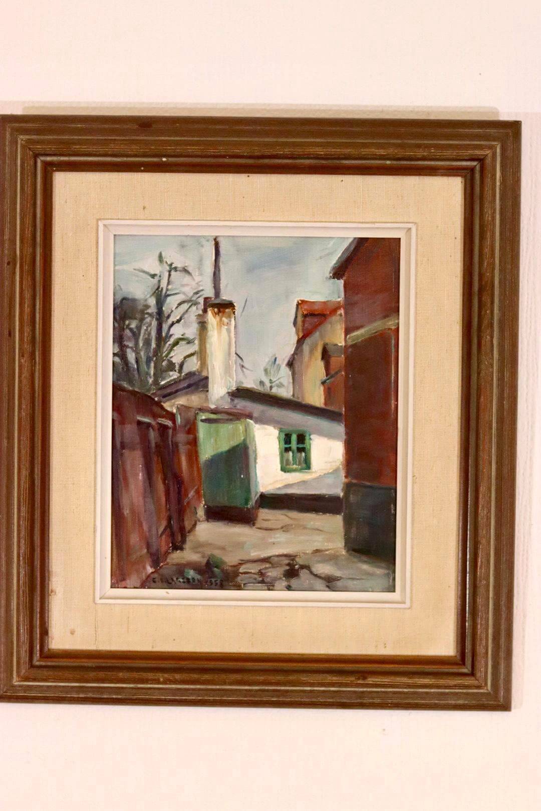 « Vue sur le jardin » de Carl Oskar Larsson