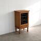 Table de chevet vintage en chêne Kjaernulf