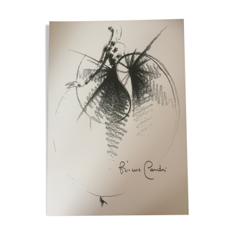 Beautiful Press Fashion Illustration Pierre Cardin of the 90s.