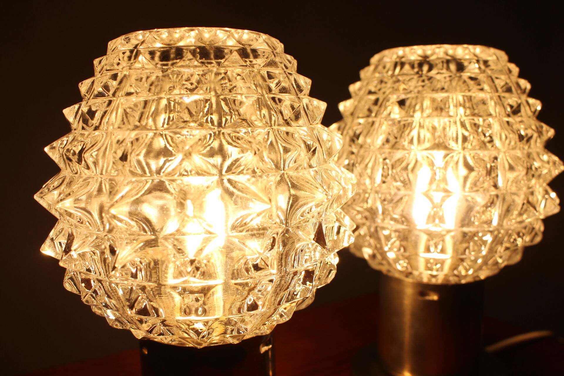 Set of two table lamps by Kamenicky Senov,1960‘s