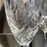 Suite of 4 port or wine glasses st louis crystal cooked wine glasses transparent chantilly model table art