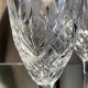 Suite of 4 port or wine glasses st louis crystal cooked wine glasses transparent chantilly model table art