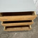 Vintage commode from the 50s-60s – cerused wood and grey