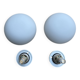 2 Jasper Morrison Mini Glo-Ball Wall Lights