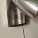 2 appliques murales industrielles aluminium design 1960