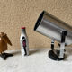 Lamp lamp spot tube Philips vintage 70 aluminum