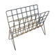 Metal magazine rack