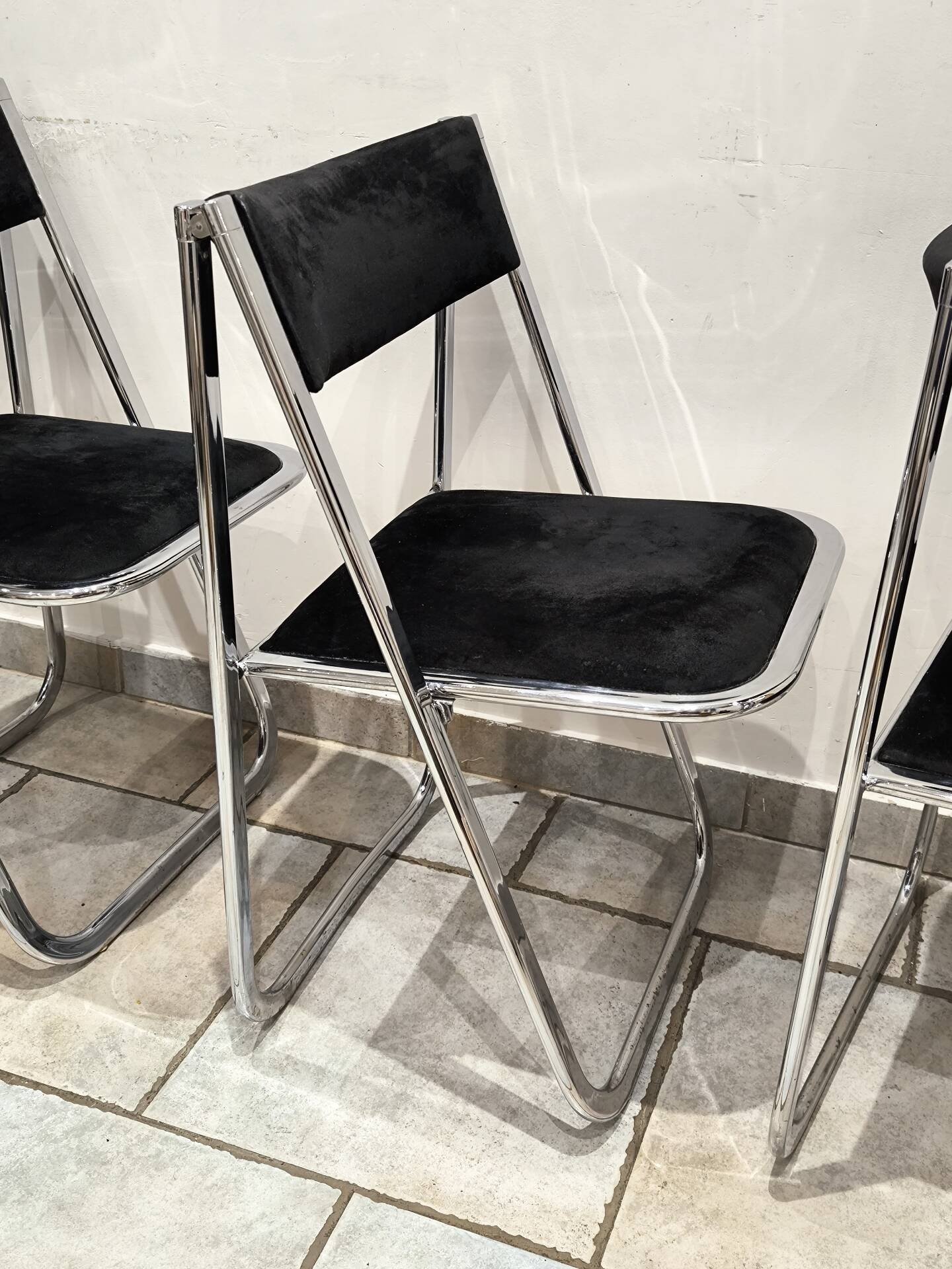 3 Tamara folding chairs from the 1970s