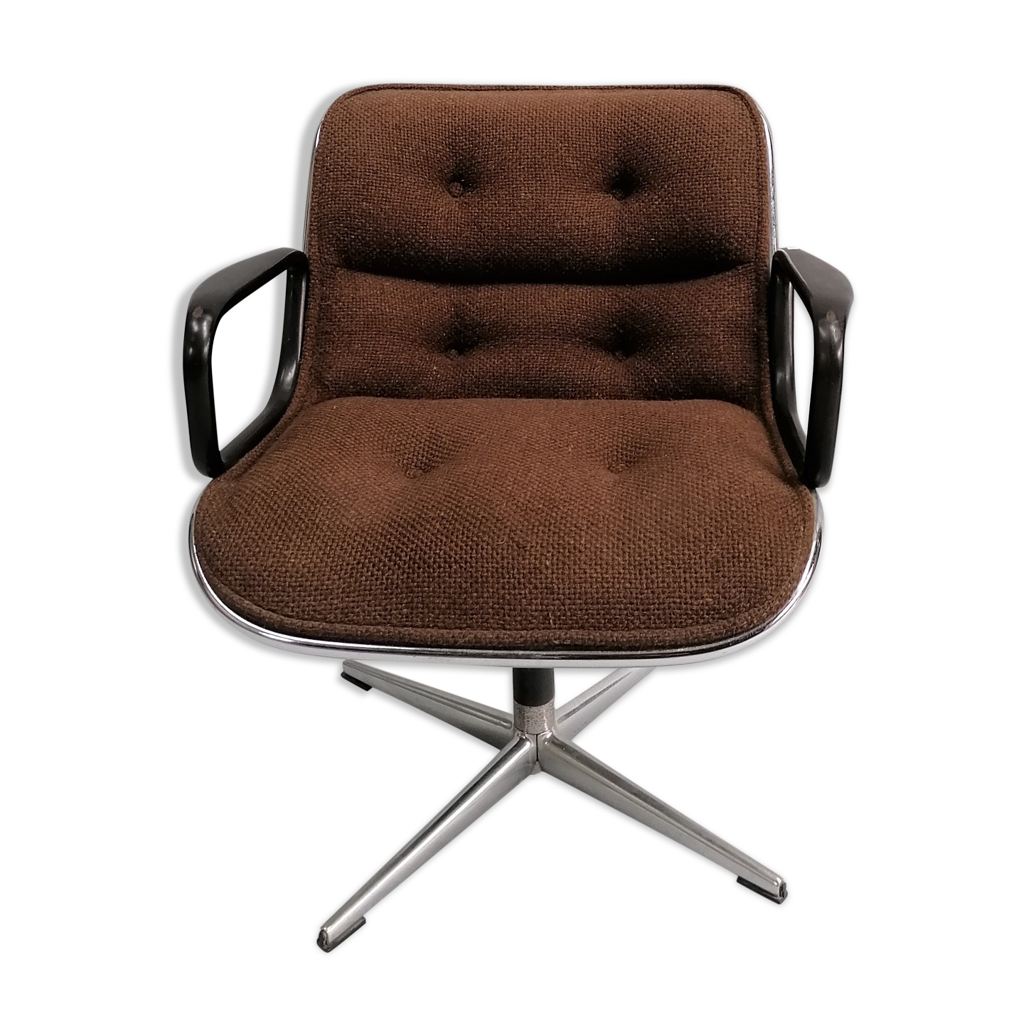 Charles Pollock's executive armchair, Knoll edition 1st series
