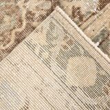 3x12 Brown & Beige Classic Persian Runner Rug, 90x379Cm
