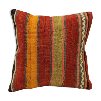 40x40 cm kilim cushion,vintage cushion cover