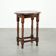 Table d'appoint ovale en chêne anglais antique du début du 20e siècle