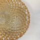 Wall light ceiling light gold amber glass diamond tips