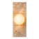 Wall light in travertine