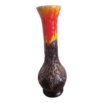 Grand Vase Vallauris "Lava Glazed" – Iconic Design (60s/70s)