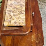 Paire de chevets bois année 50