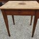 Children's desk table in wax wood