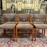 Set of 6 Baumann chairs 1970