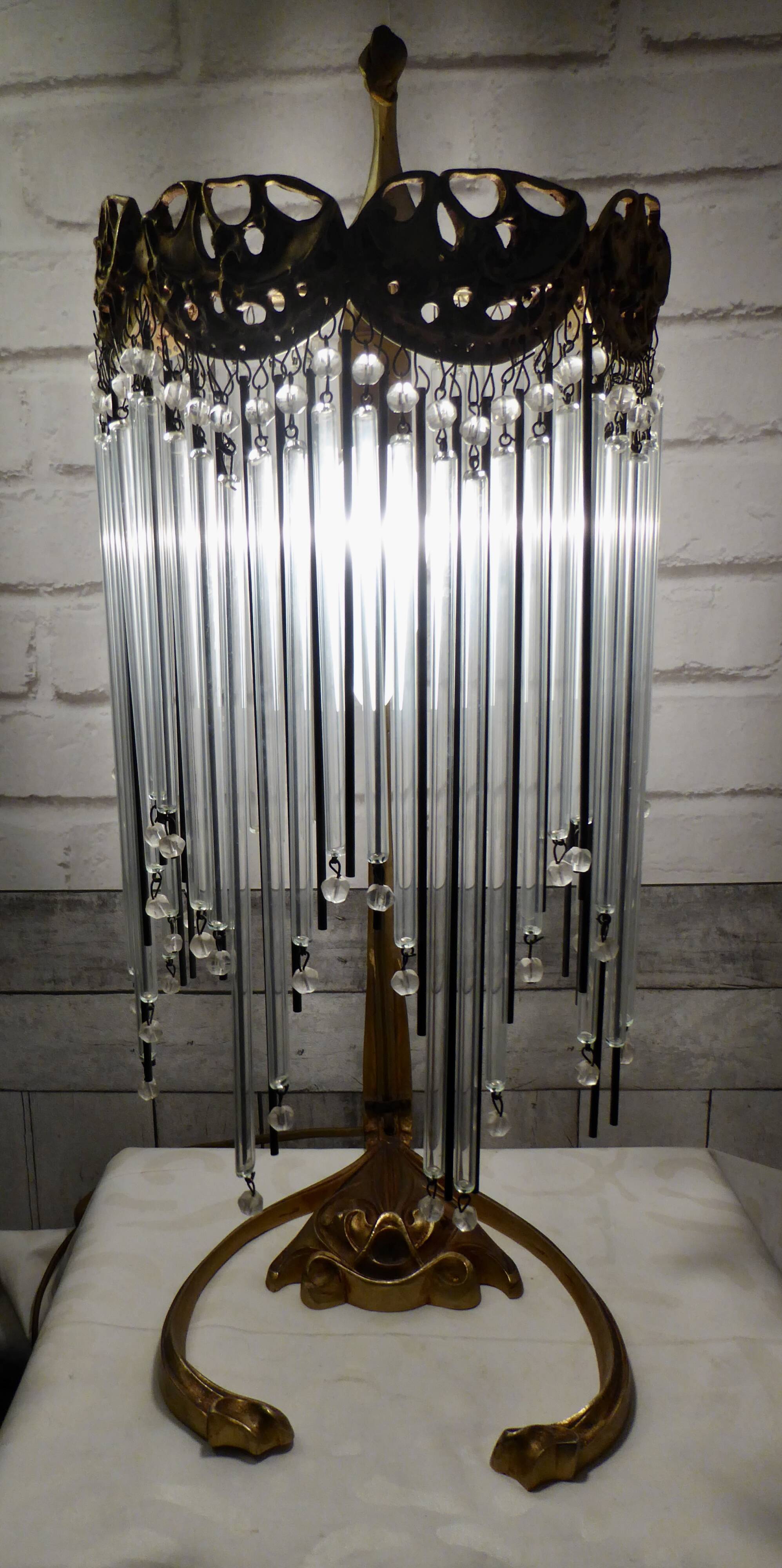 Art Nouveau table lamp