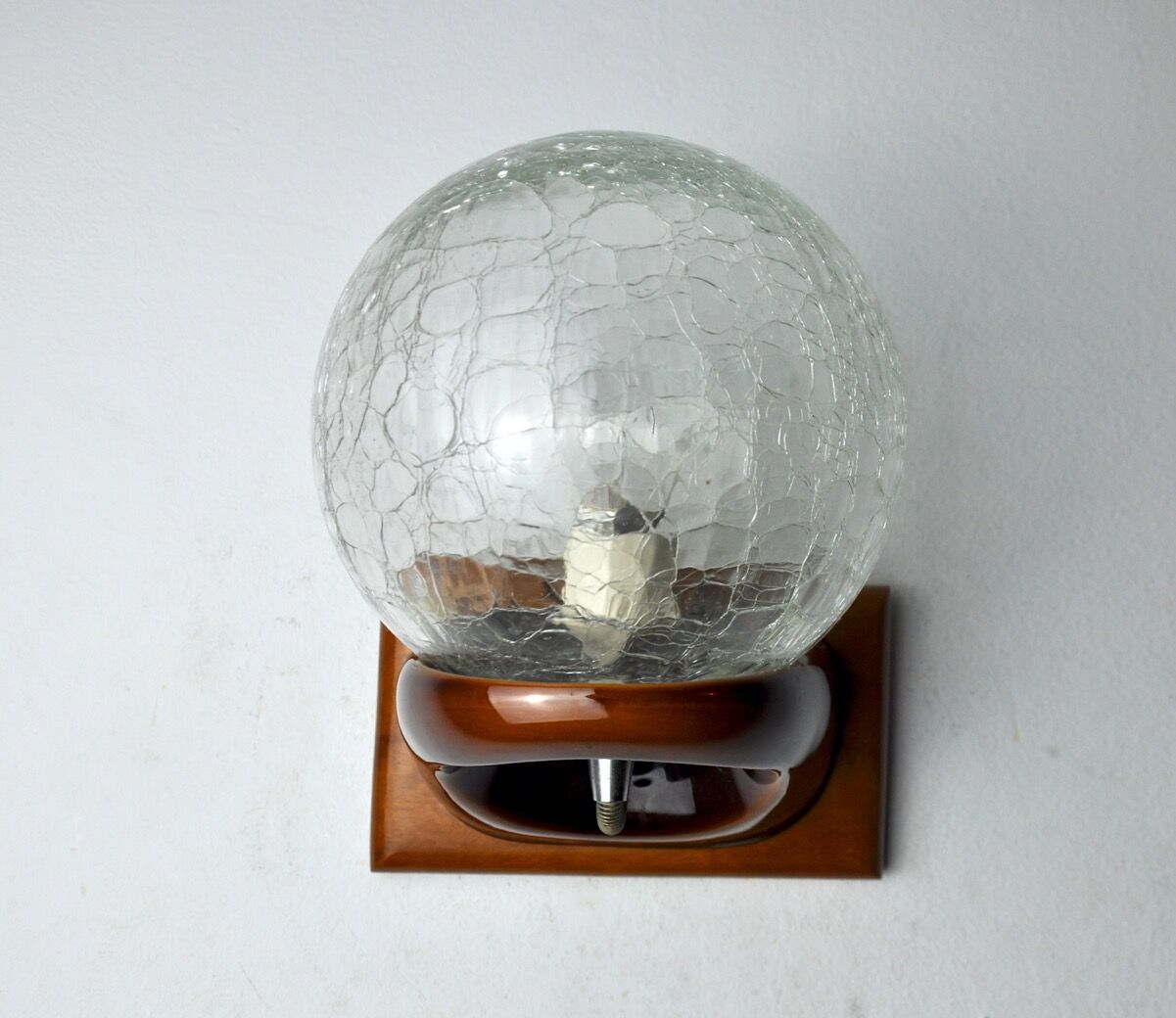 Wall lamp Space age, Murano glass, Italy, 1980