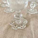 Vintage champagne flutes
