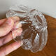 Crystal glass serving bowl Medea by Koschnick
