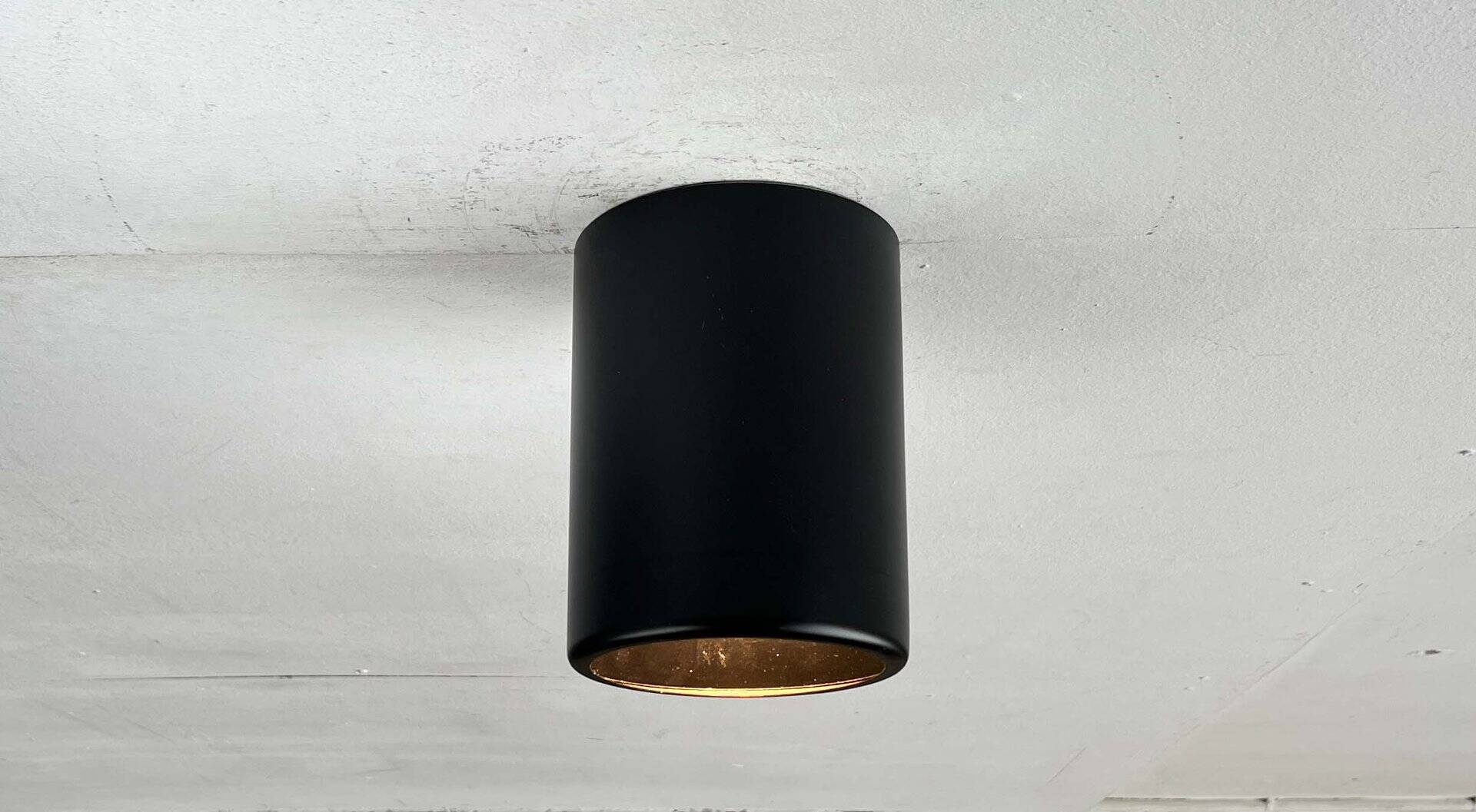 Modern minimalist ceiling lights from the mid-century by Orno, Finland, 1960, set of 2.