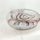 Vintage murano glass table lamp, 1970s