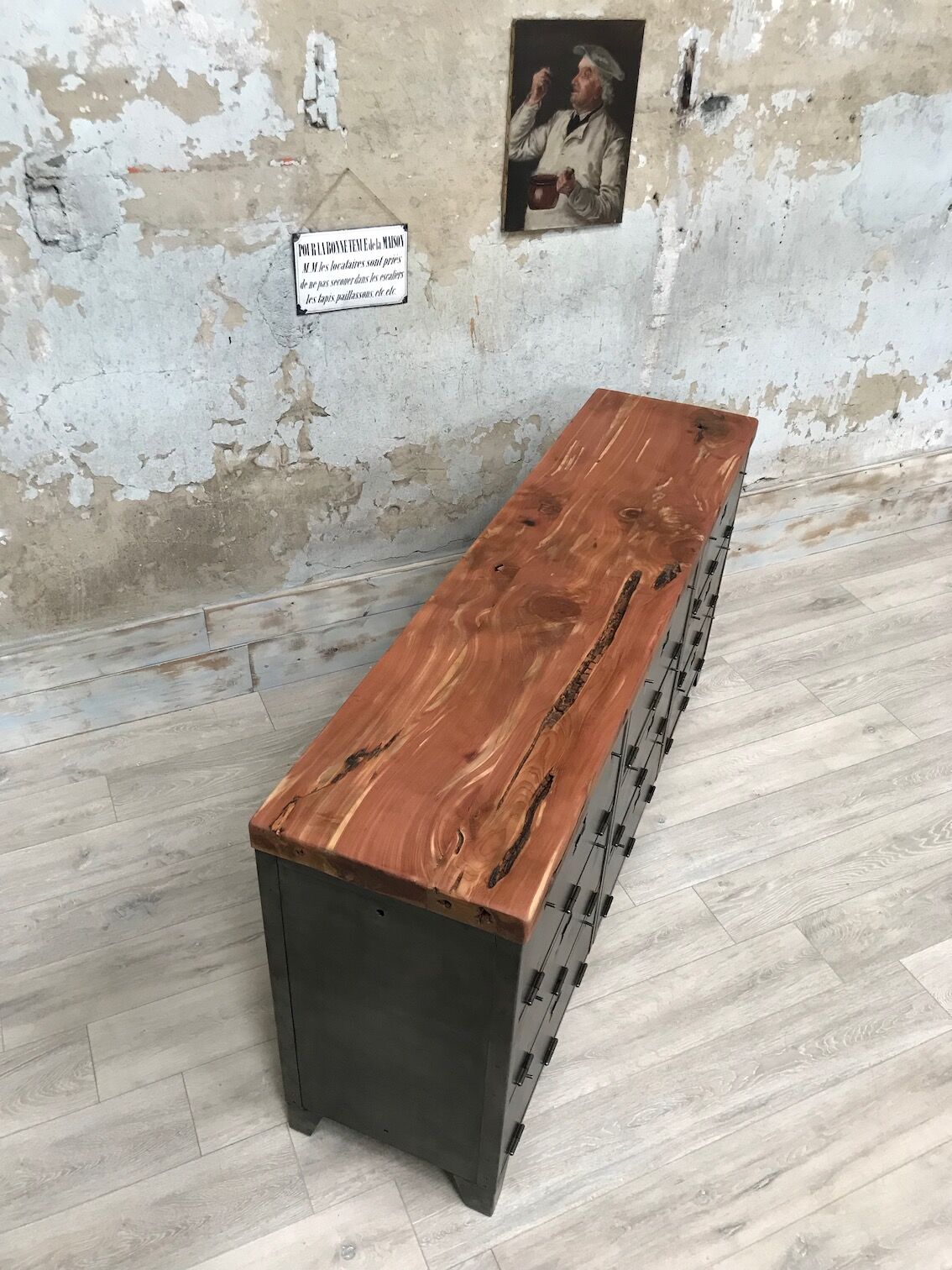 Industrial sideboard