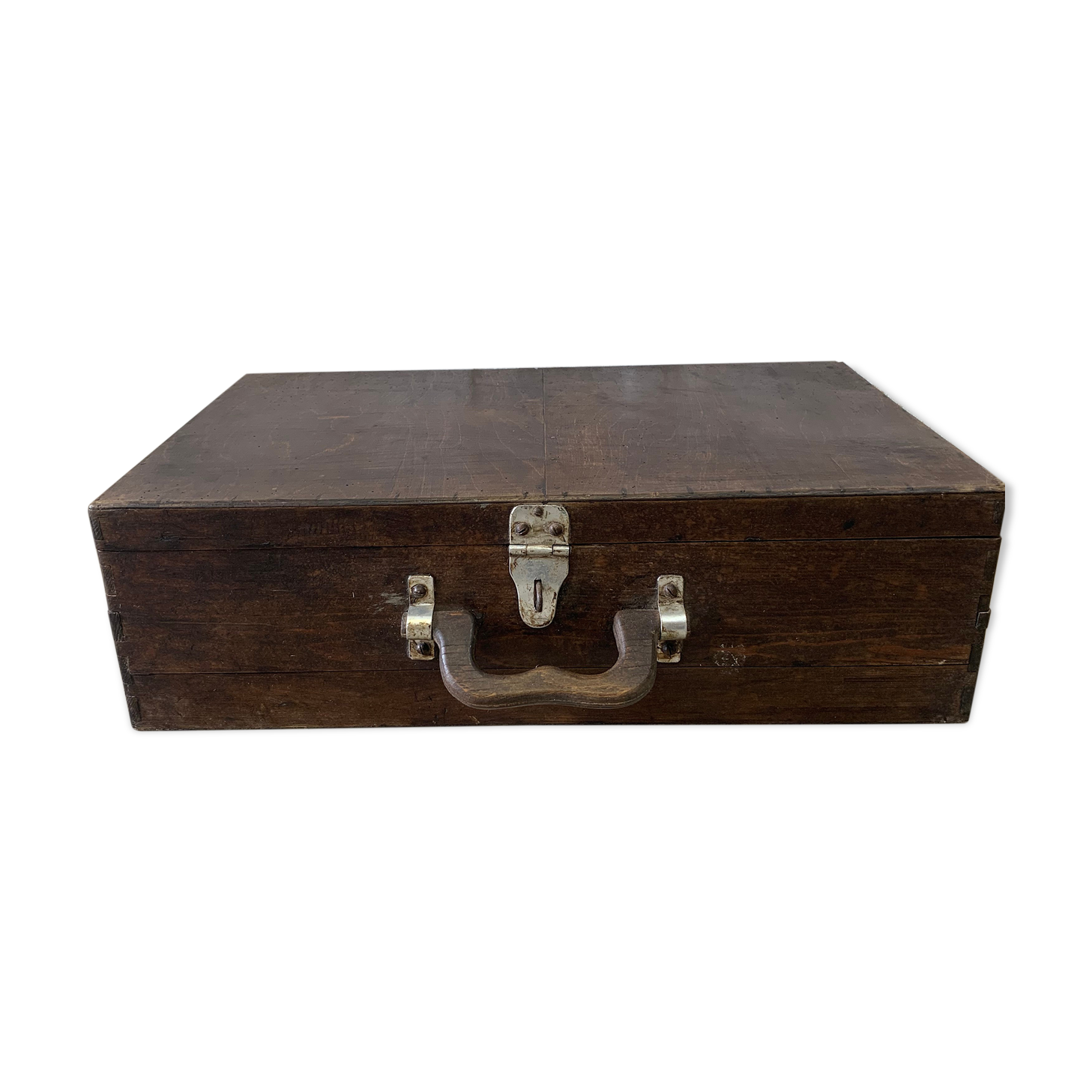 Valise en bois ancienne