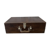 Valise en bois ancienne