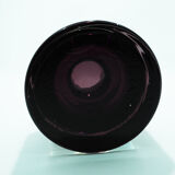 Vase violet scandinave en verre