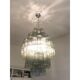 Lustre en verre de murano gris « tronchi »
