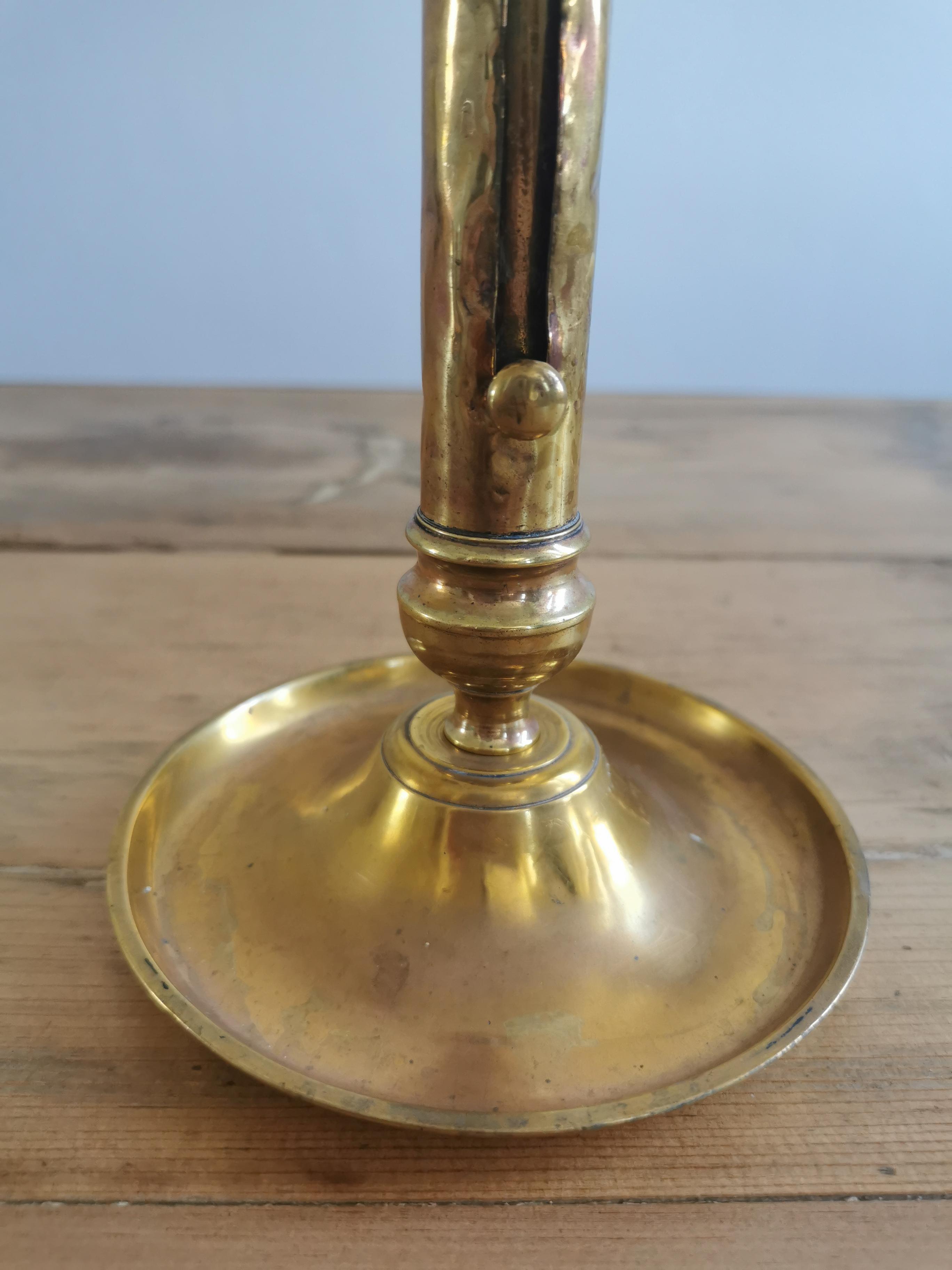 Vintage brass candle holder