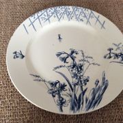 Round dish terre de fer