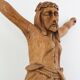 Crucifix en chêne sculpté, Italie, fin du 19e siècle