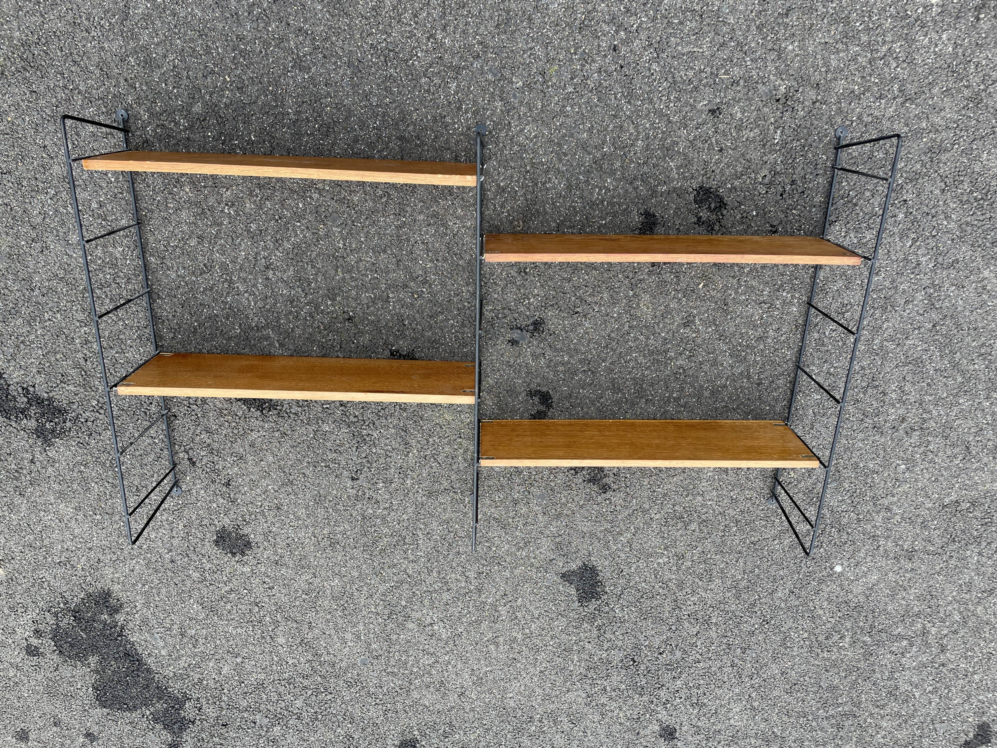Double Wall Shelf Strinning, Kajsa & Nisse Strinning For String, 1970s