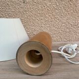 Vintage table lamp lamp IKEA design from Sweden in light solid wood with lampshade