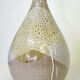 Large ceramic lamp, French work, 60s