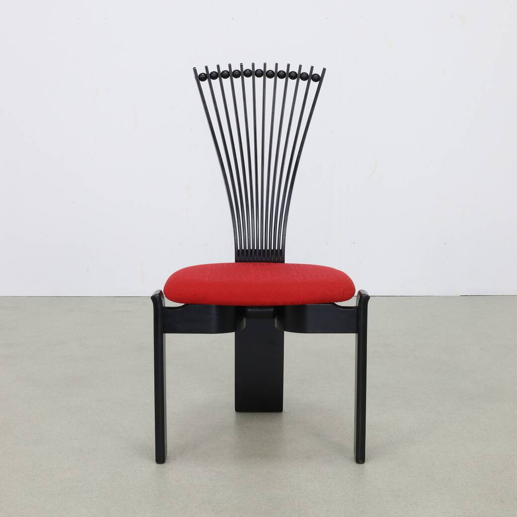 6x Postmodern Dining Chair by Torstein Nilsen for Westonofa, 1980s