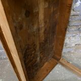 Old farm table small model raw wood