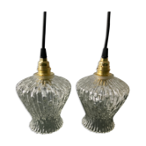 Pair of walking lamps