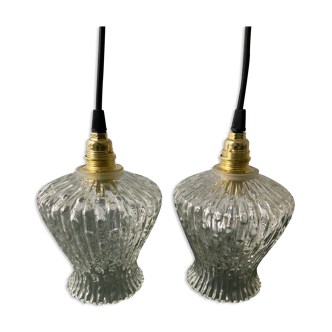 Pair of walking lamps